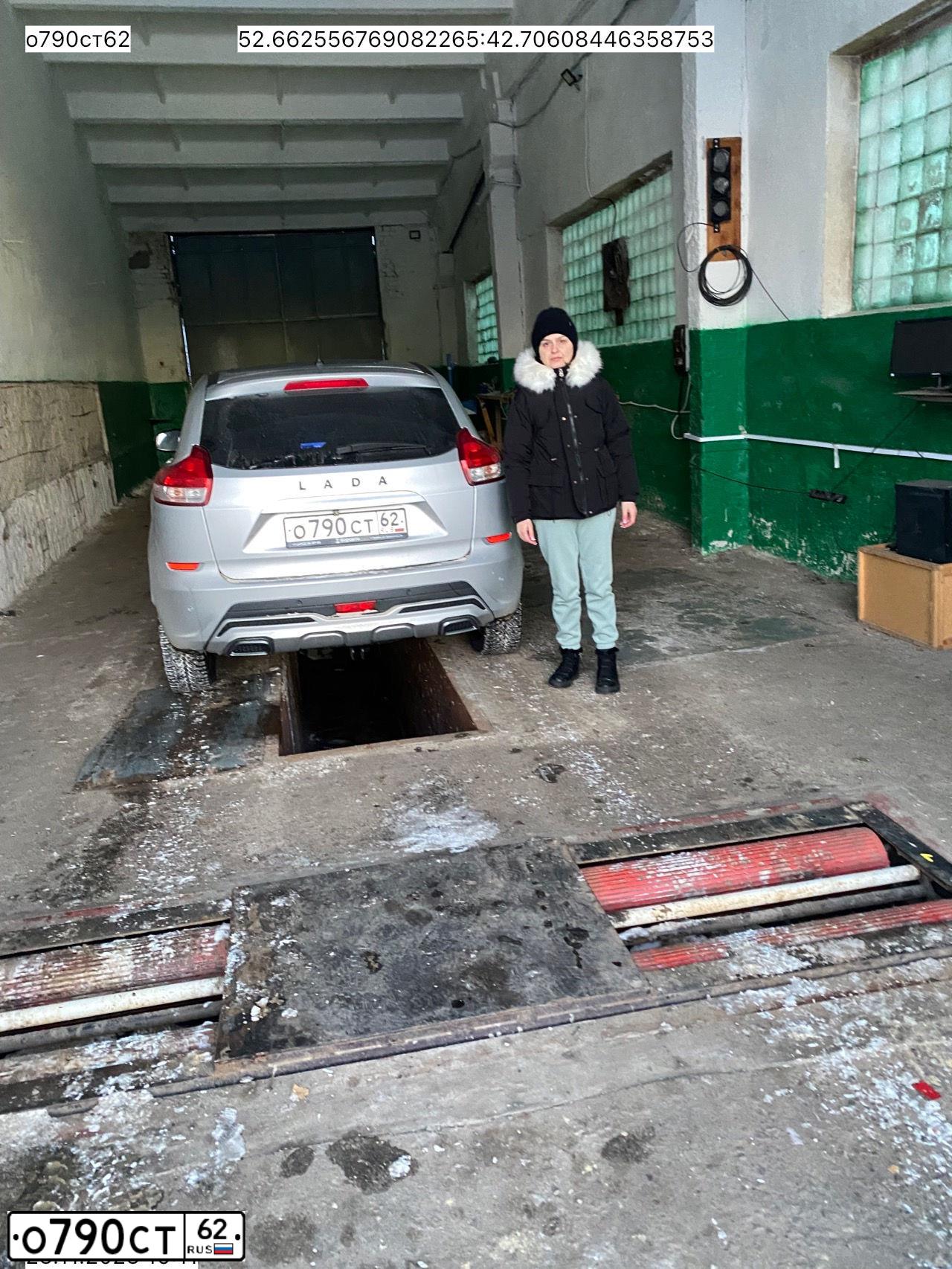 Фото автомобиля LADA XRAY, 2017 — госномер О790СТ62. Цвет: СЕРЕБРИСТЫЙ