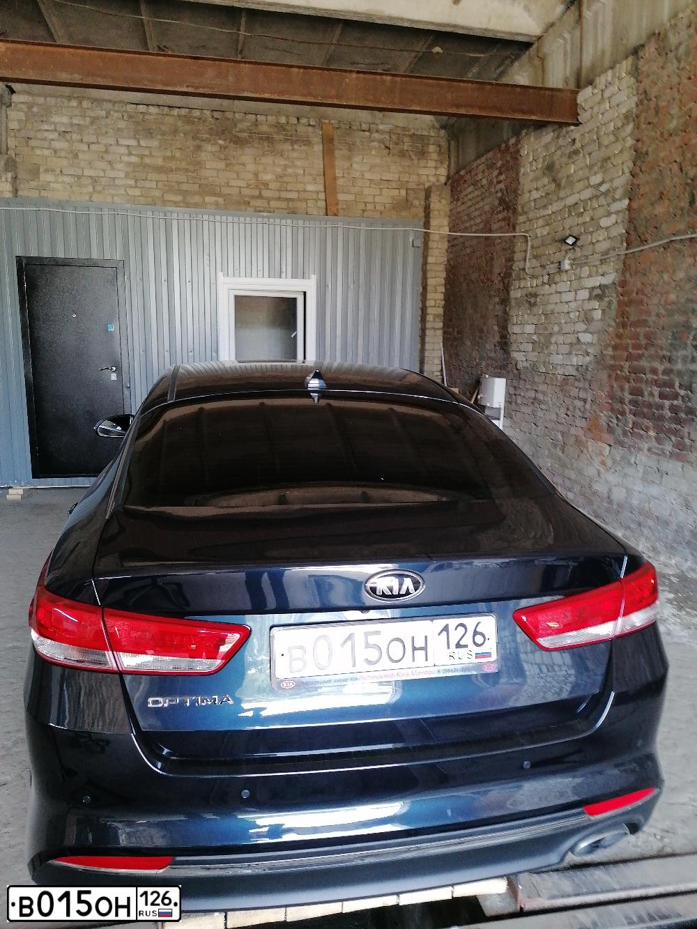 Фото автомобиля KIA MAGENTIS / OPTIMA, 2017 — госномер В015ОН126