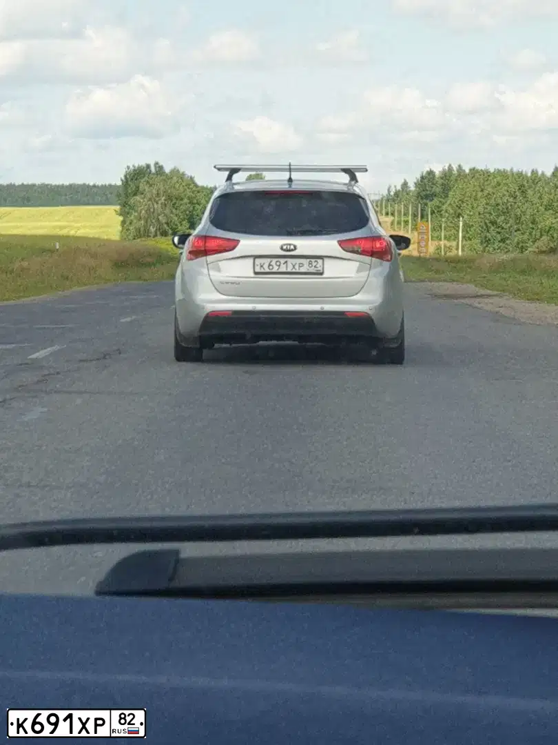 Фото автомобиля КИА JD (СEED), 2016 — госномер К691ХР82. Цвет: СЕРЕБРИСТЫЙ