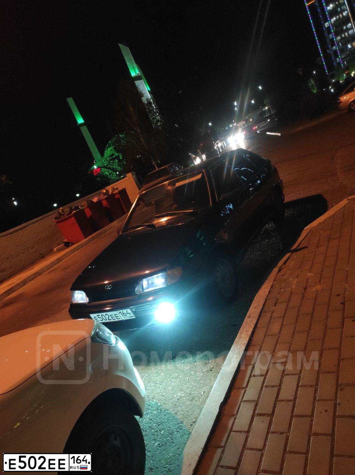 Фото автомобиля LADA 2114, 2007 — госномер К323РТ95. Цвет: ЧЕРНЫЙ