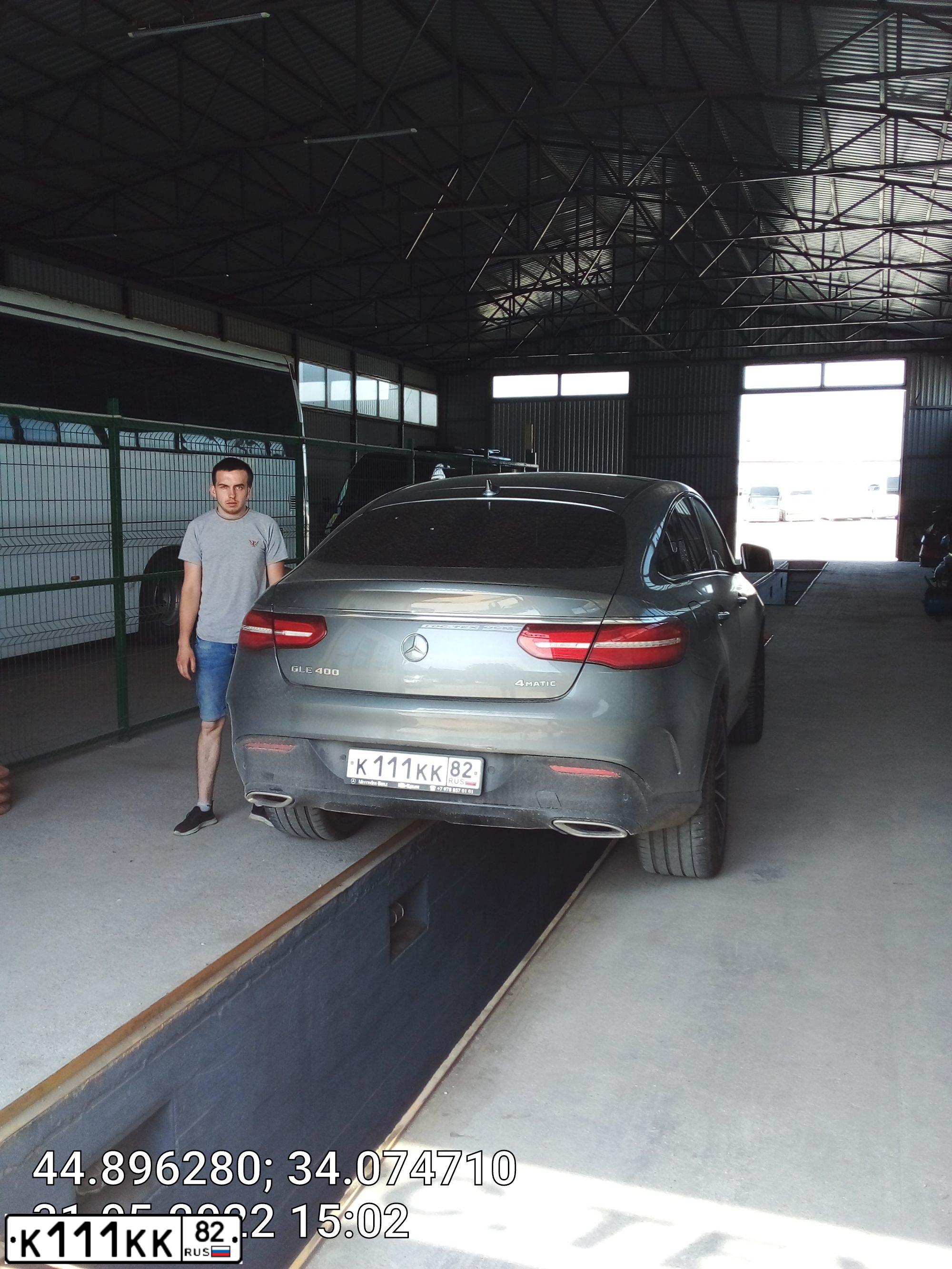 Фото автомобиля MERCEDES-BENZ GLE, 2019 — госномер К008ТК82
