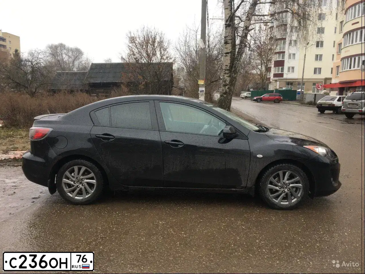 Фото автомобиля MAZDA 3, 2012 — госномер С236ОН76. Цвет: ЧЕРНЫЙ