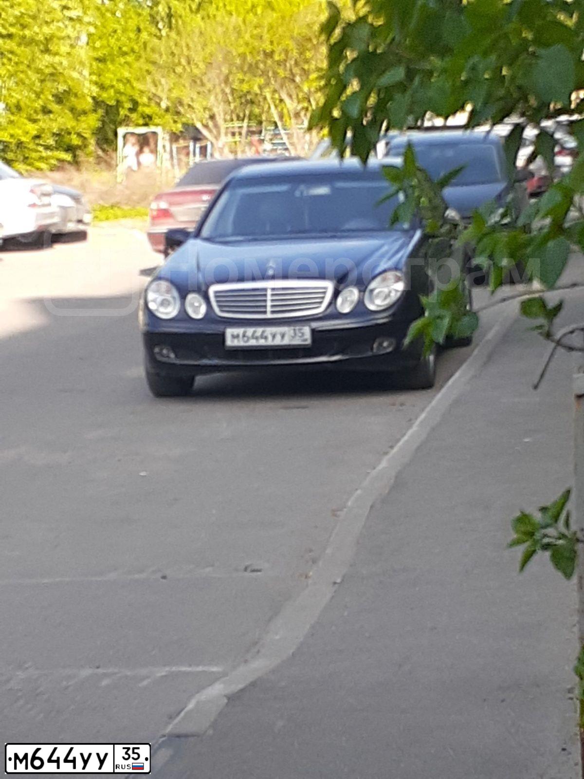 Фото автомобиля MERCEDES-BENZ E240, 2002 — госномер Е736УК69