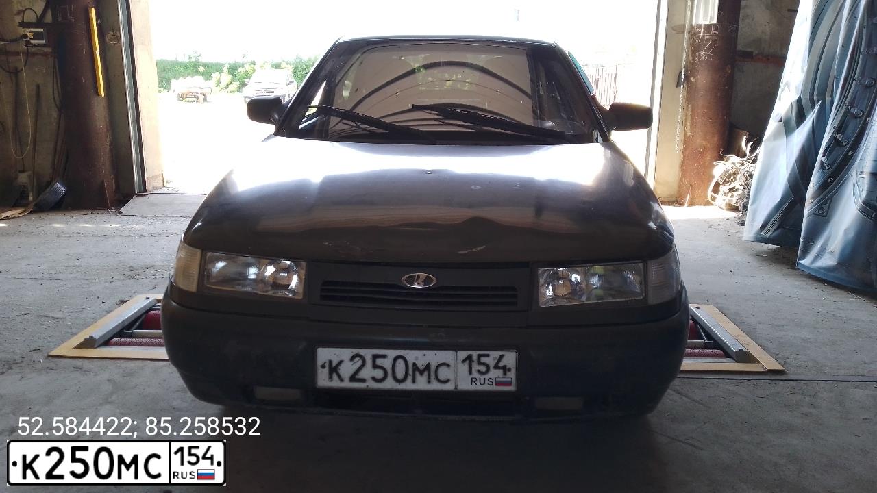 Фото автомобиля LADA 2112, 2006 — госномер Е118ВО122. Цвет: СЕРО-СИНЕ ЗЕЛЕНЫЙ