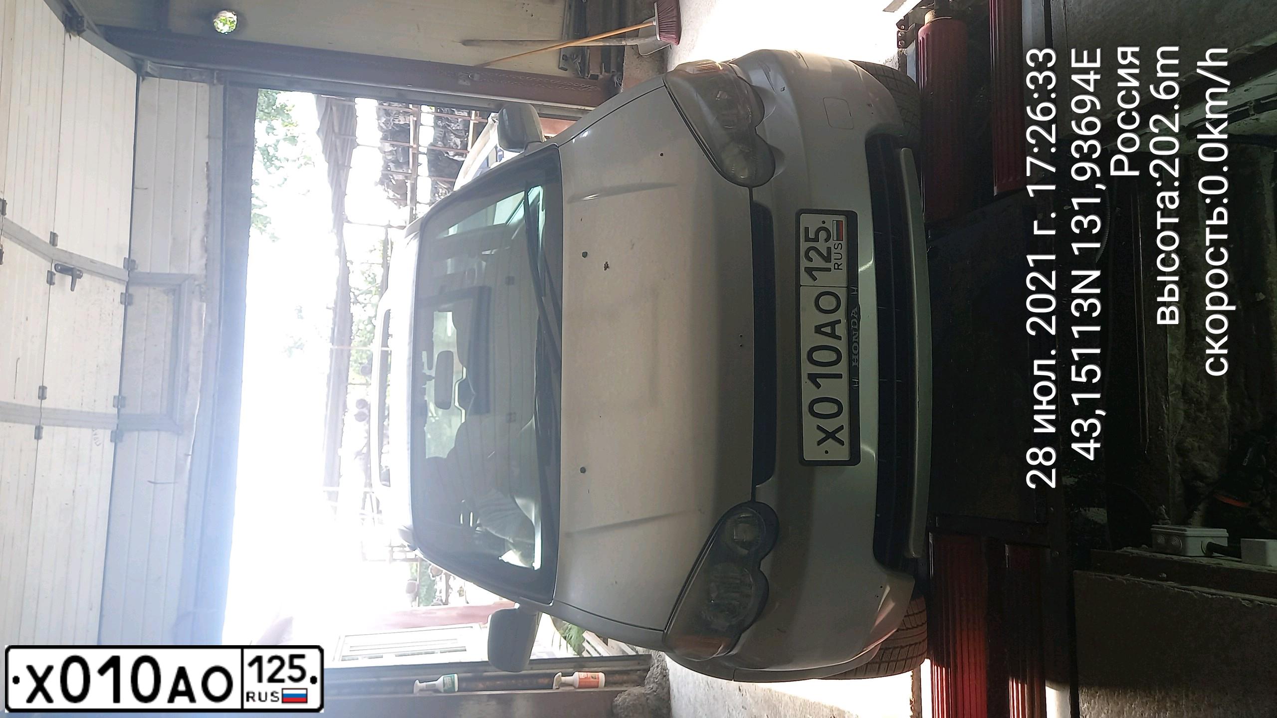 Фото автомобиля ХОНДА HR-V, 1999 — госномер Е963РХ125