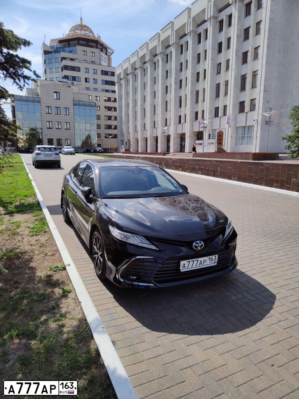 Фото автомобиля FORD FOCUS, 2009 — госномер А777АР163. Цвет: ЧЕРНЫЙ