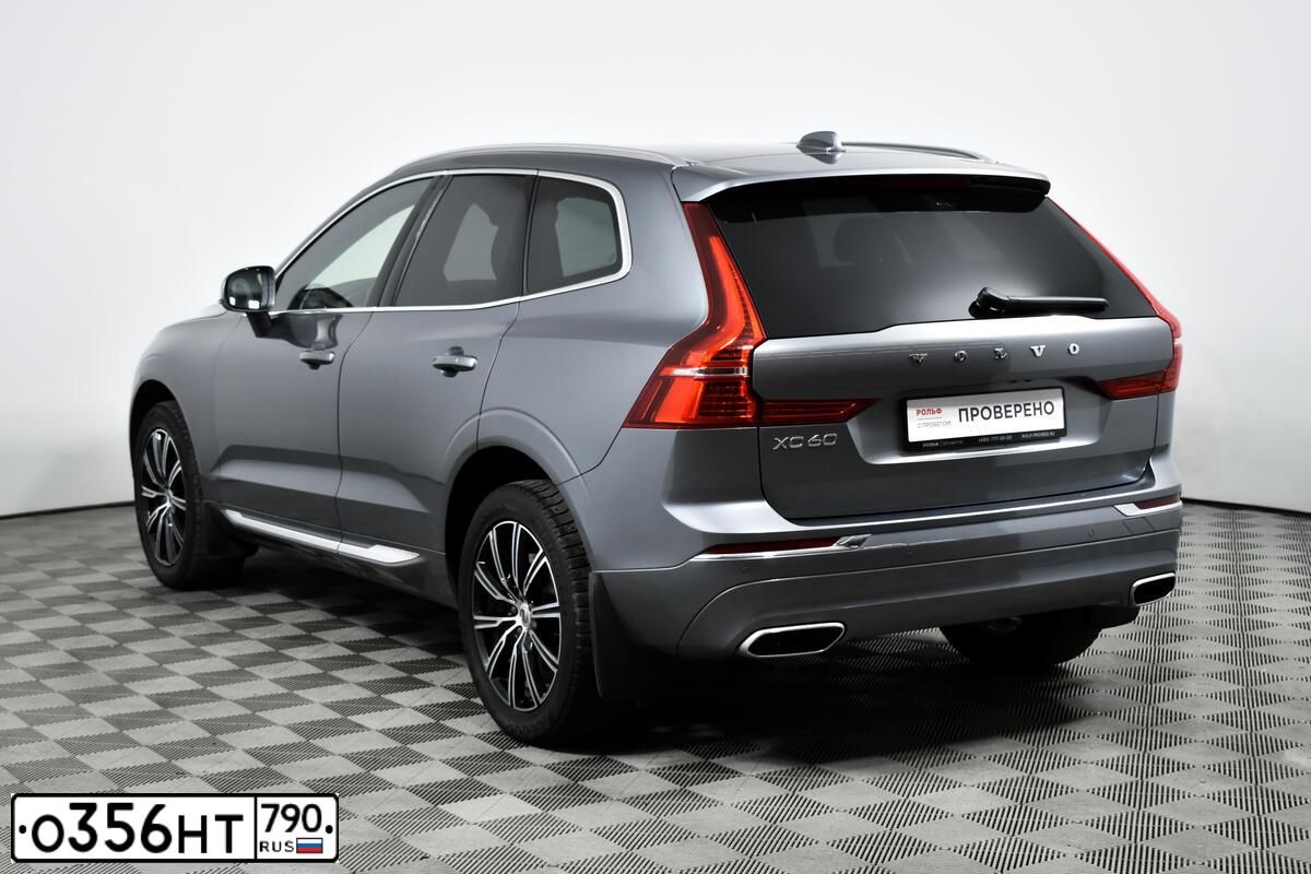 Фото автомобиля VOLVO XC60, 2021 — госномер О309РЕ716. Цвет: СЕРЫЙ