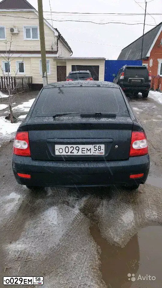 Фото автомобиля LADA PRIORA, 2008 — госномер Х614ЕН164. Цвет: ГРАФИТОВЫЙ МЕТАЛЛИК