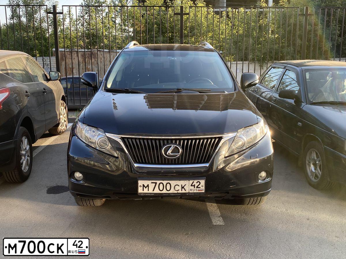 Фото автомобиля TOYOTA RAV4, 2007 — госномер В055АЕ142. Цвет: ЧЕРНЫЙ