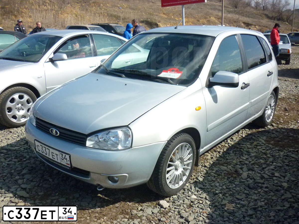 Фото автомобиля LADA 1119 KALINA, 2011 — госномер С337ЕТ34. Цвет: СЕРЕБРИСТЫЙ