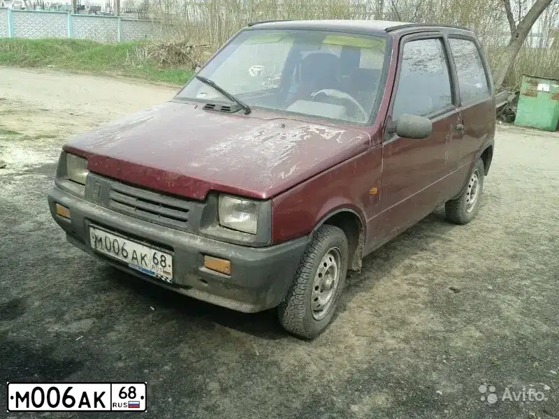 Фото автомобиля SEAZ OKA, 2004 — госномер М006АК68. Цвет: ВИШНЯ