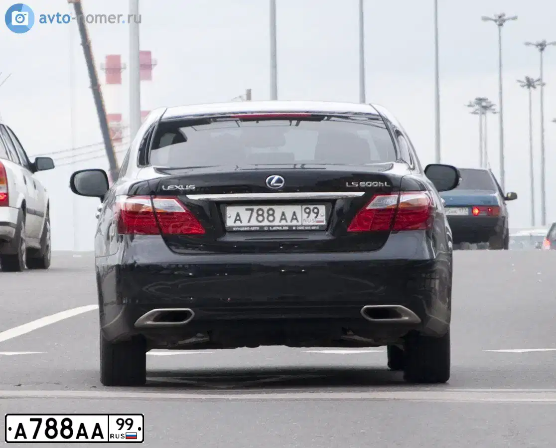 Фото автомобиля AUDI АУДИ А8L, 2005 — госномер А788АА99. Цвет: ЧЕРНЫЙ