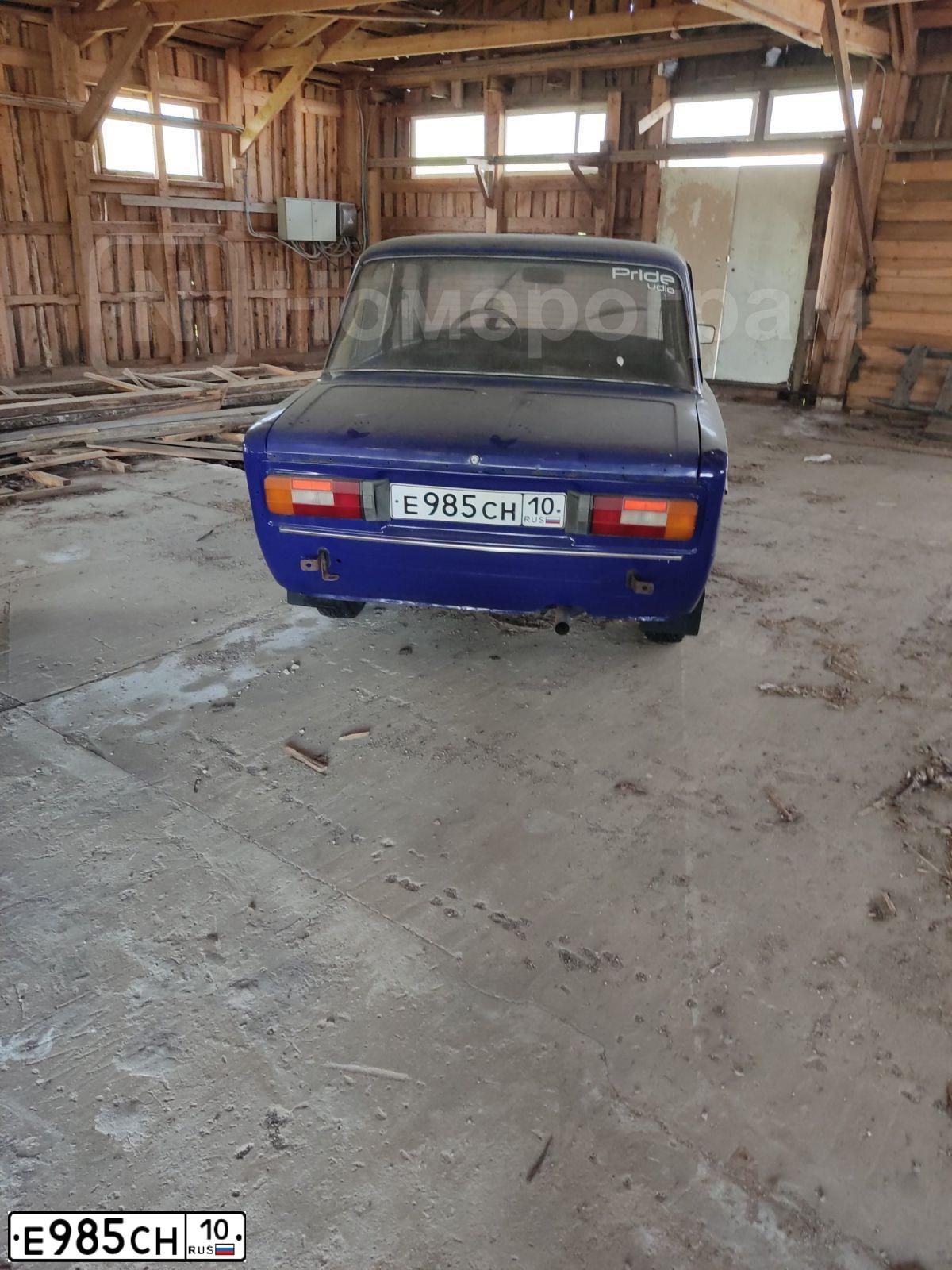 Фото автомобиля LADA 2106, 2002 — госномер Н757НС10. Цвет: СИНИЙ ОКЕАН