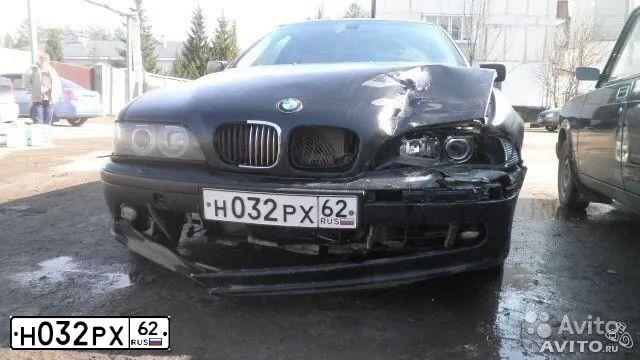 Фото автомобиля BMW SERIE 5, 2001 — госномер М366НМ67. Цвет: синий