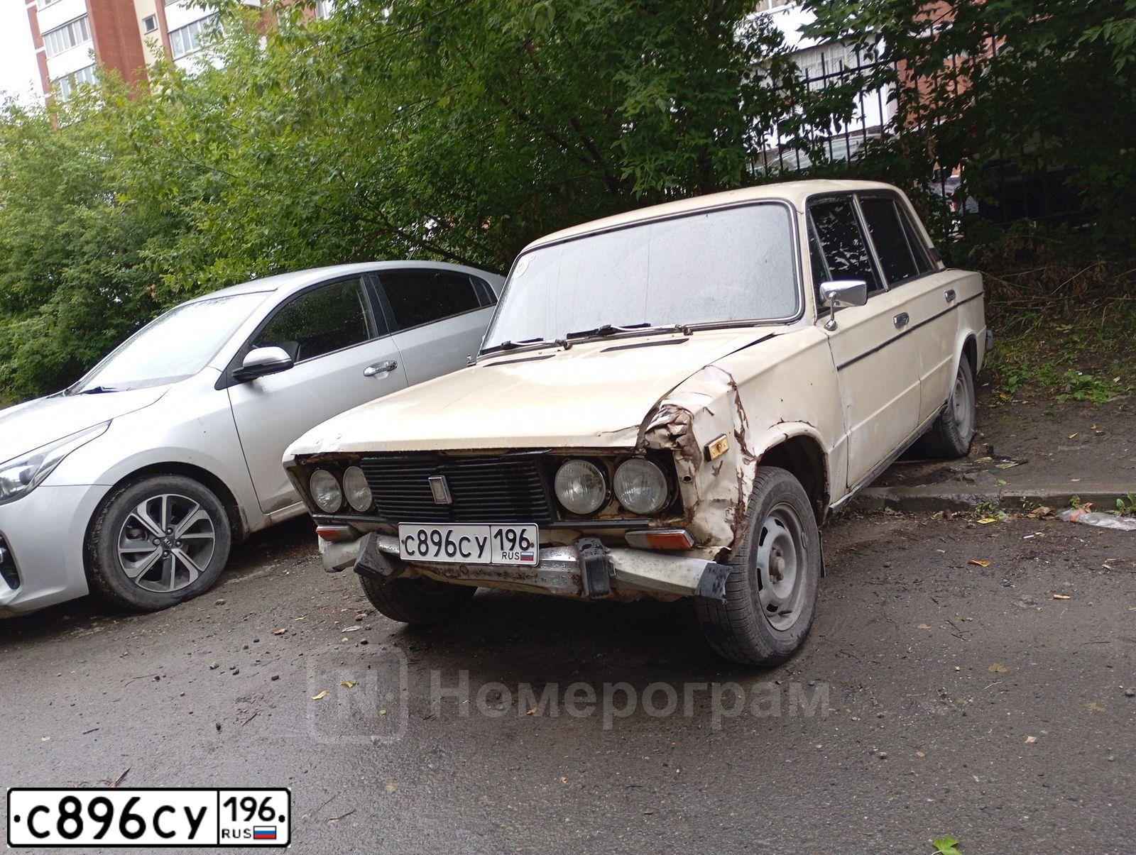 Фото автомобиля LADA 2106, 1985 — госномер С896СУ196. Цвет: БЕЖЕВЫЙ