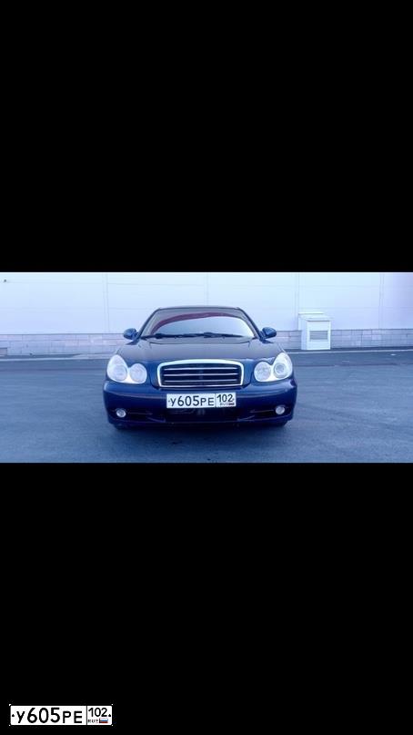 Фото автомобиля TAGAZ SONATA, 2008 — госномер У605РЕ102. Цвет: синий