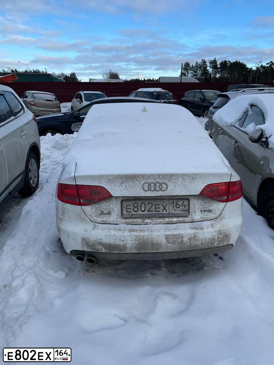 Фото автомобиля AUDI A4, 2009 — госномер К654ОР136