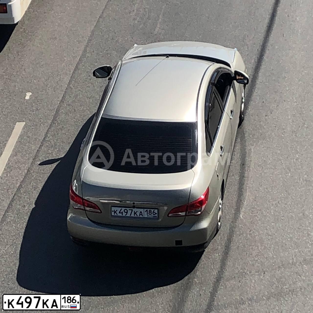 Фото автомобиля NISSAN ALMERA /AVTOVAZ/, 2013 — госномер О079МА196. Цвет: СЕРО-БЕЖЕВЫЙ