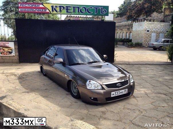 Фото автомобиля LADA 2107 LADA, 2011 — госномер Р050НТ30. Цвет: Белый