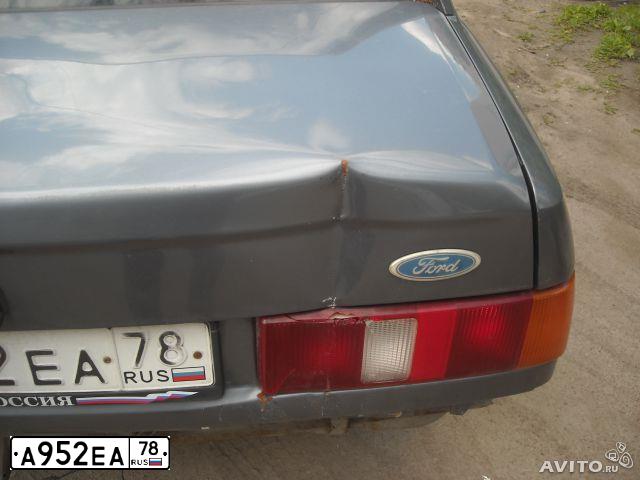 Фото автомобиля FORD D SIERRA, 1988 — госномер А952ЕА78