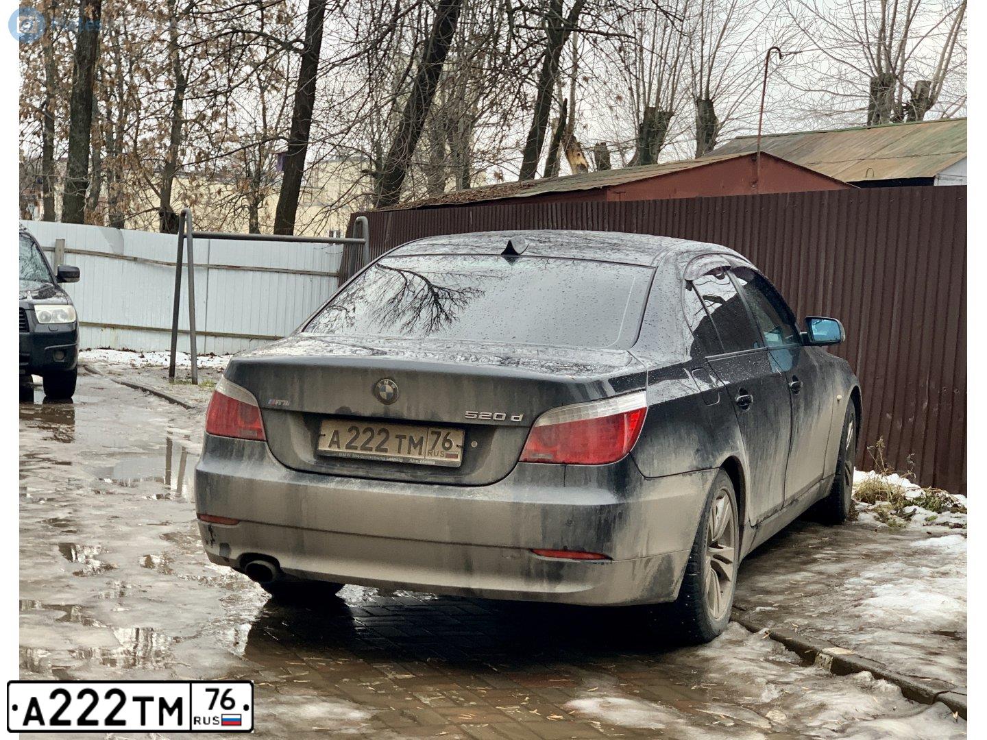 Фото автомобиля BMW W SERIE 5, 2008 — госномер Т035УЕ69. Цвет: ЧЕРНЫЙ