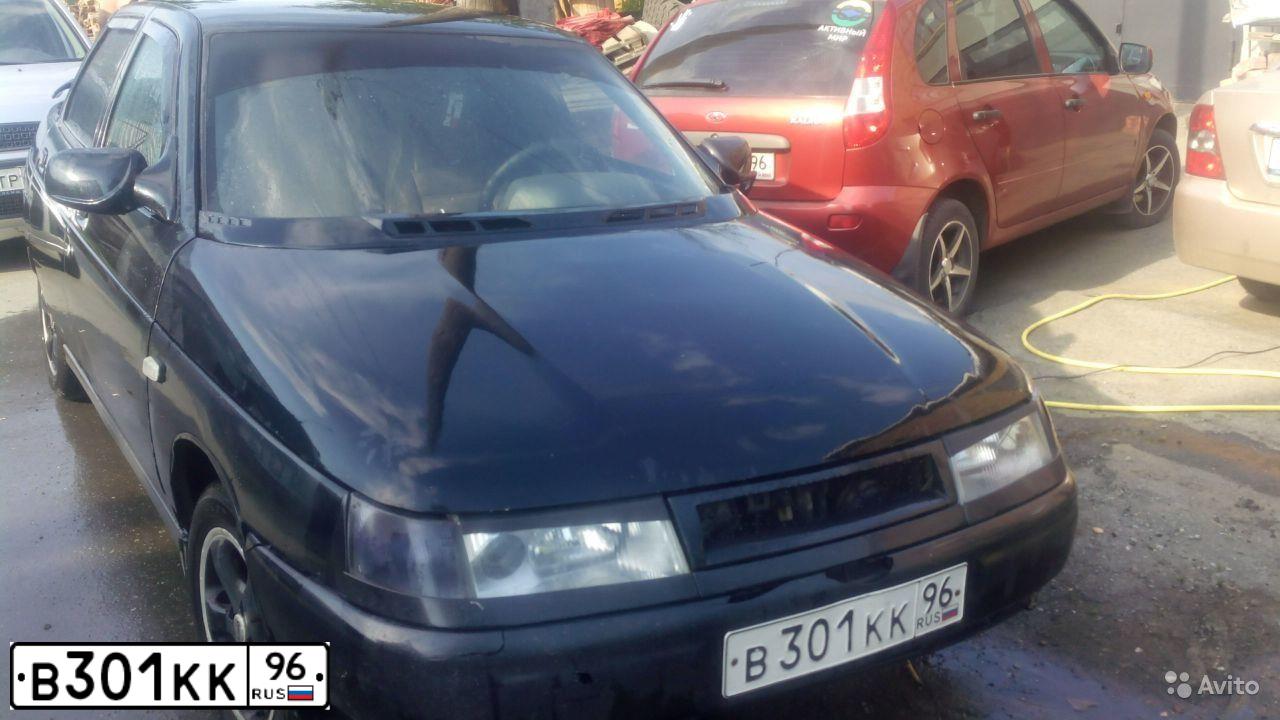 Фото автомобиля LADA 2110, 2004 — госномер В301КК96. Цвет: ЧЕРНЫЙ