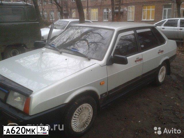Фото автомобиля LADA 2109 SAMARA, 2004 — госномер А620МК76. Цвет: СВЕТЛО-СЕРЫЙ