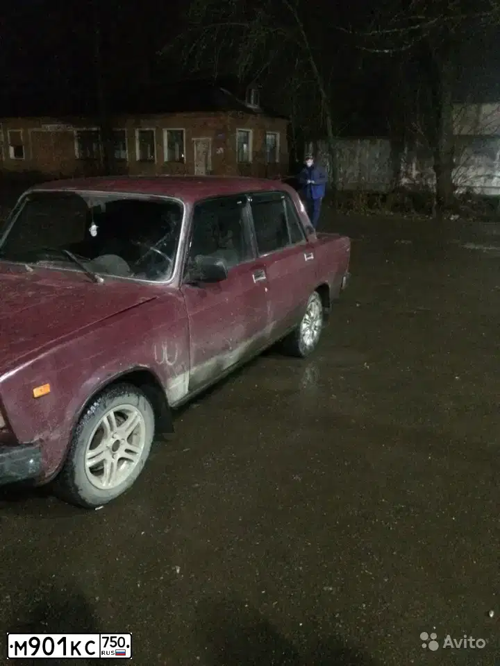 Фото автомобиля LADA 2105, 2002 — госномер Т170ОМ750. Цвет: ТЕМНО-ВЕШНЕВЫЙ