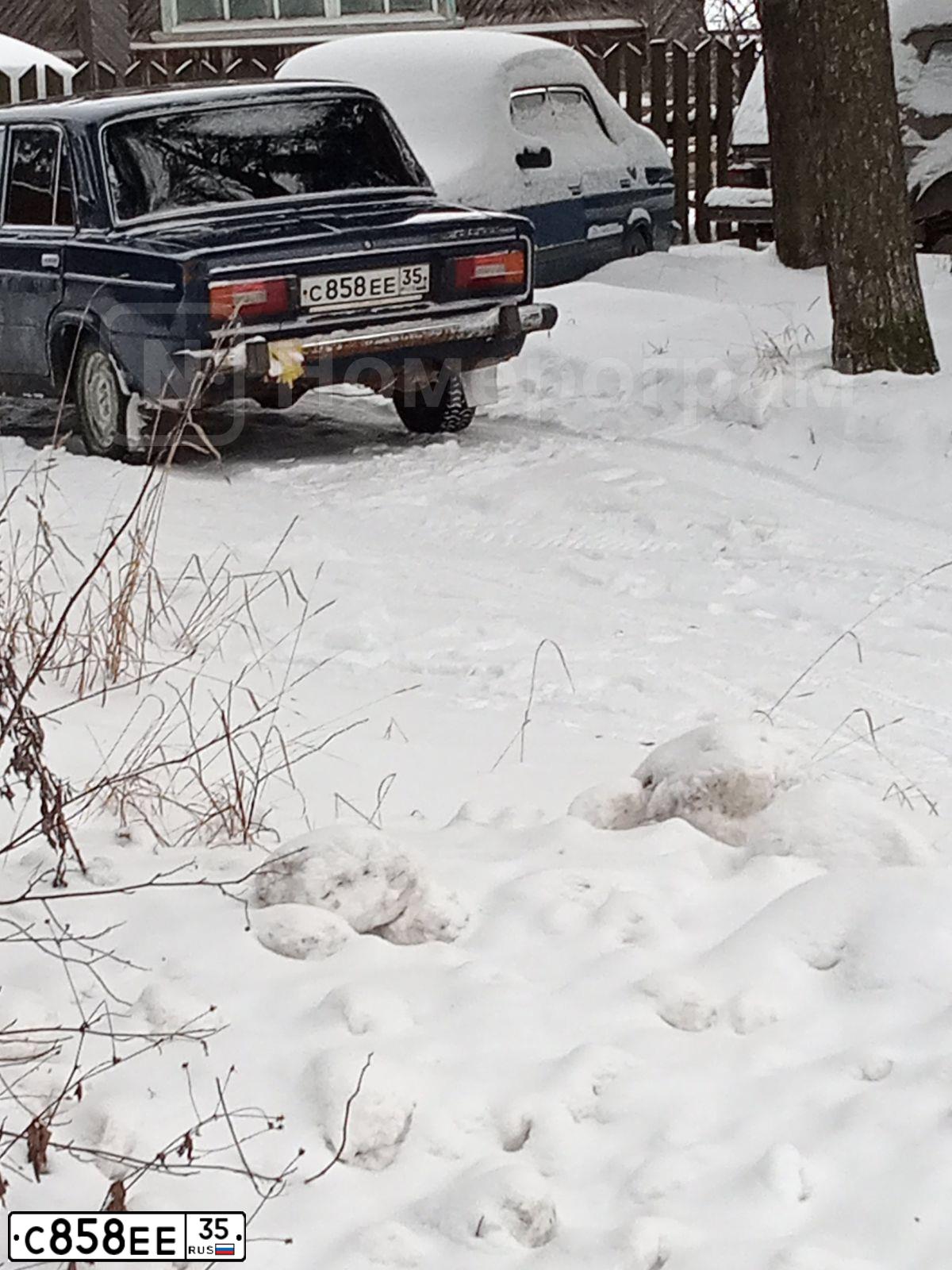 Фото автомобиля LADA 2106 LADA, 2004 — госномер С858ЕЕ35. Цвет: ТЕМНО-СИНИЙ