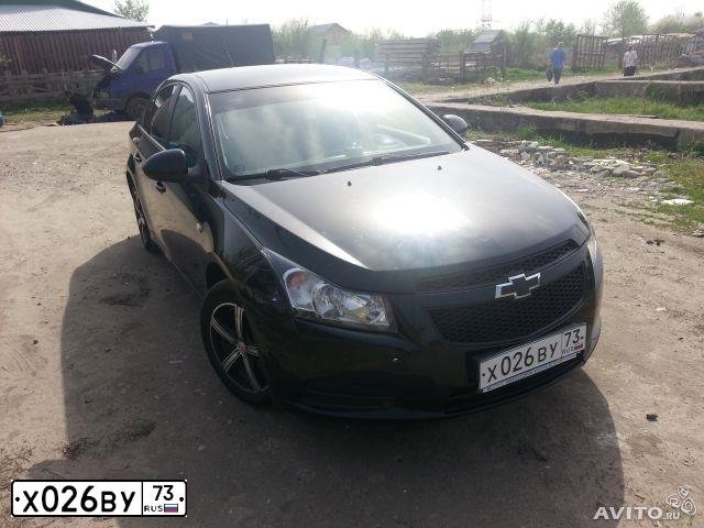 Фото автомобиля CHEVROLET CRUZE, 2010 — госномер М193МН45. Цвет: ЧЕРНЫЙ