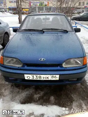Фото автомобиля LADA 2115 SAMARA, 2004 — госномер О338НК86. Цвет: Сине-зеленый