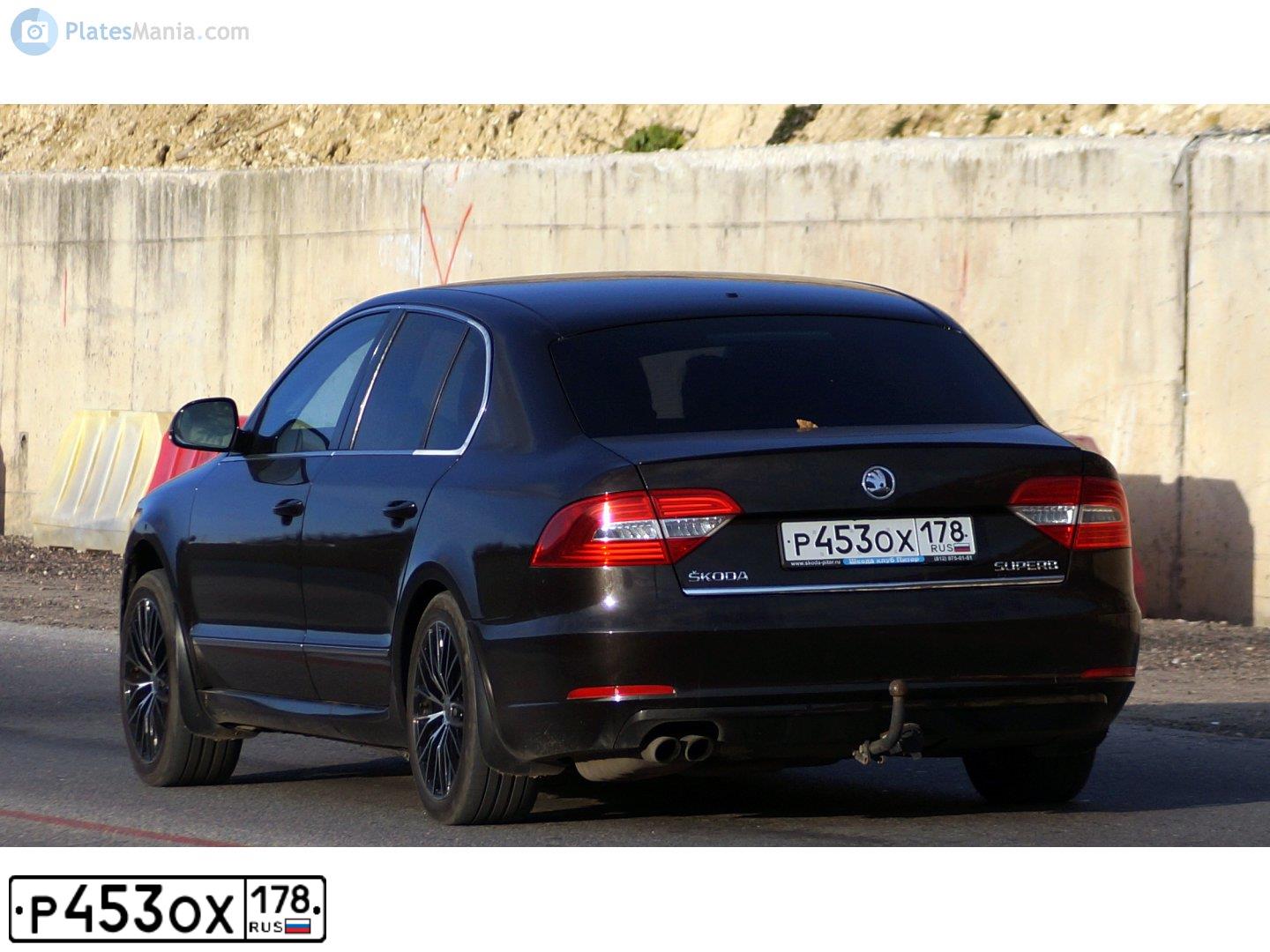 Фото автомобиля SKODA SUPERB, 2014 — госномер С370ЕС550