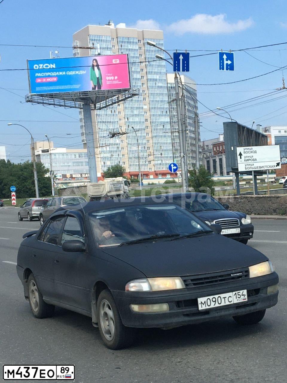 Фото автомобиля TAGAZ SONATA, 2005 — госномер М437ЕО89. Цвет: ЧЕРНЫЙ