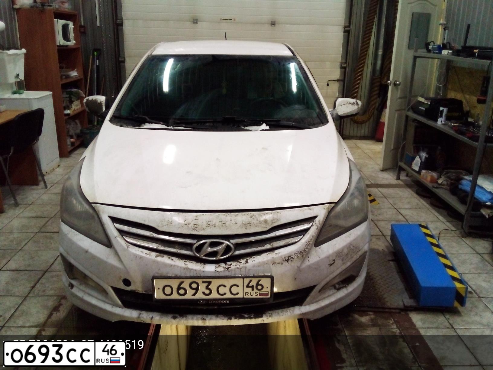 Фото автомобиля HYUNDAI SOLARIS, 2012 — госномер В210СУ790. Цвет: синий