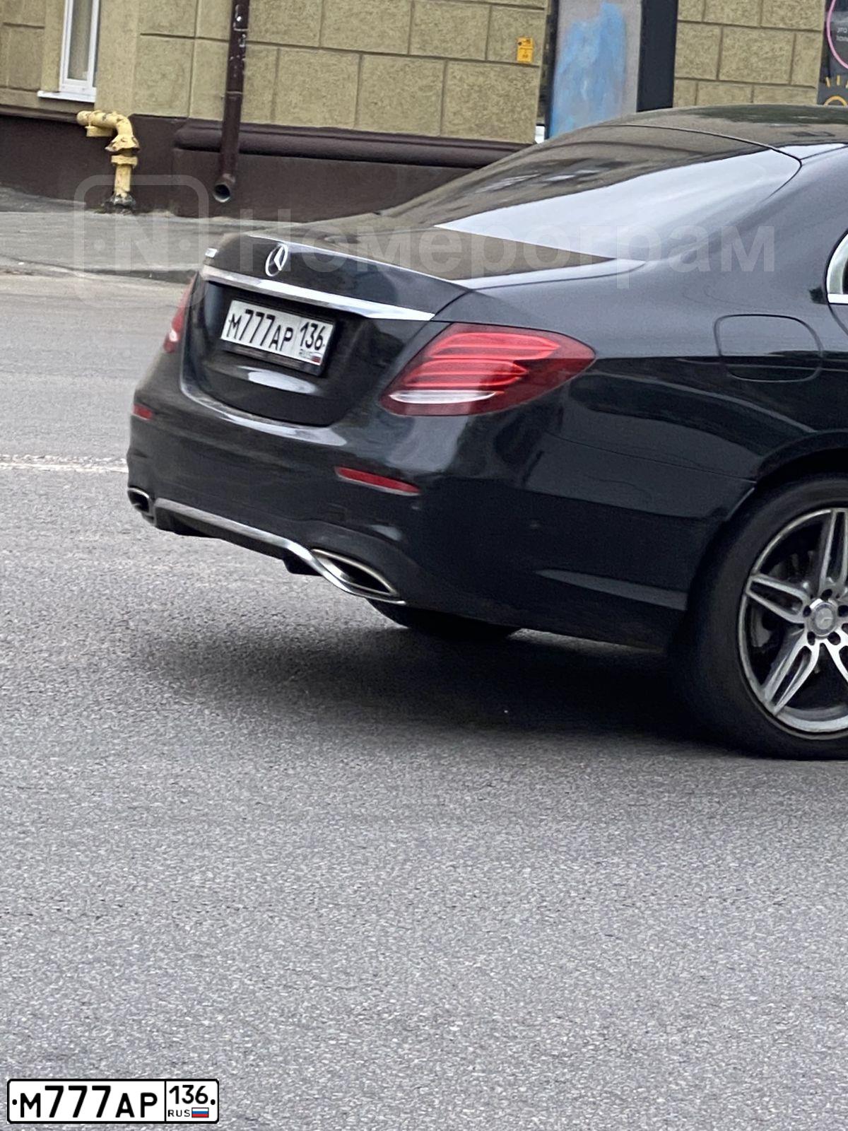 Фото автомобиля MERCEDES-BENZ E-CLASS, 2016 — госномер Х782НР136. Цвет: ЧЕРНЫЙ