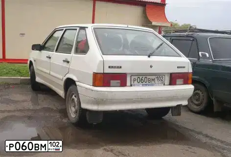 Фото автомобиля LADA 2114 SAMARA, 2013 — госномер Р060ВМ102. Цвет: БЕЛЫЙ