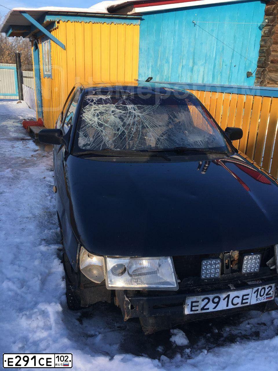 Фото автомобиля LADA 2110, 2003 — госномер Е291СЕ102. Цвет: ГРАФИТОВЫЙ МЕТАЛЛИК