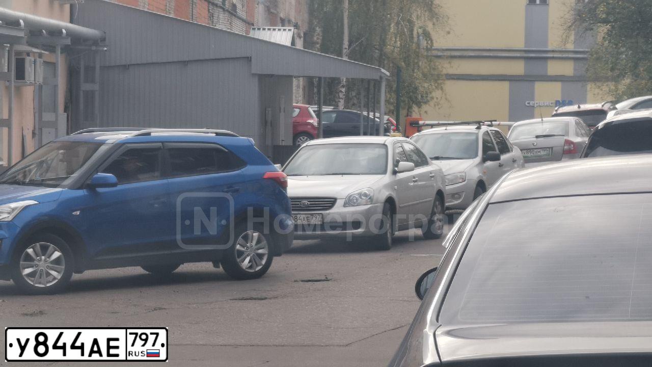 Фото автомобиля SKODA OCTAVIA, 2020 — госномер У844АЕ797. Цвет: СЕРЫЙ