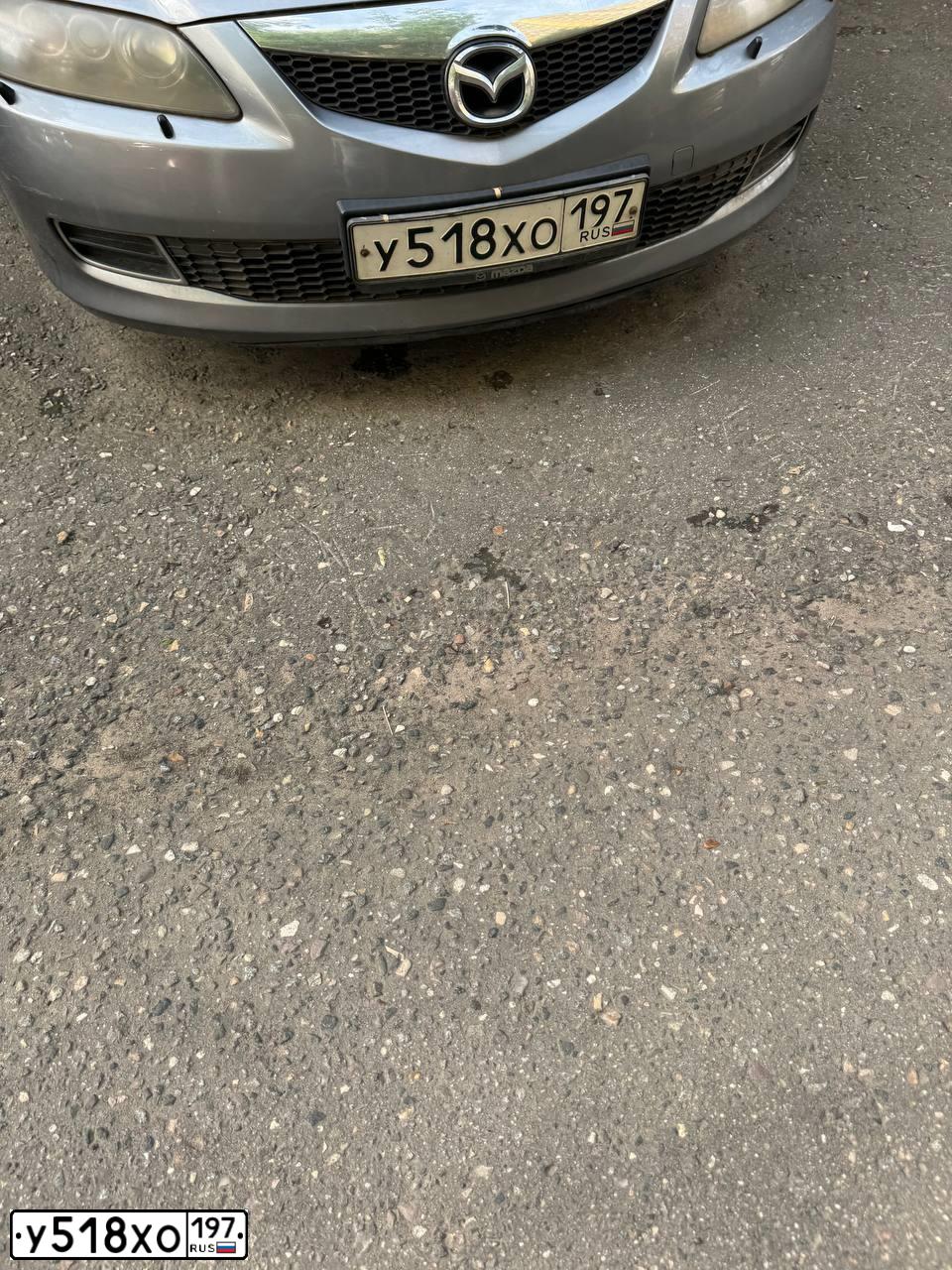 Фото автомобиля MAZDA 6, 2005 — госномер У677ЕН190. Цвет: ТЕМНО-СЕРЫЙ