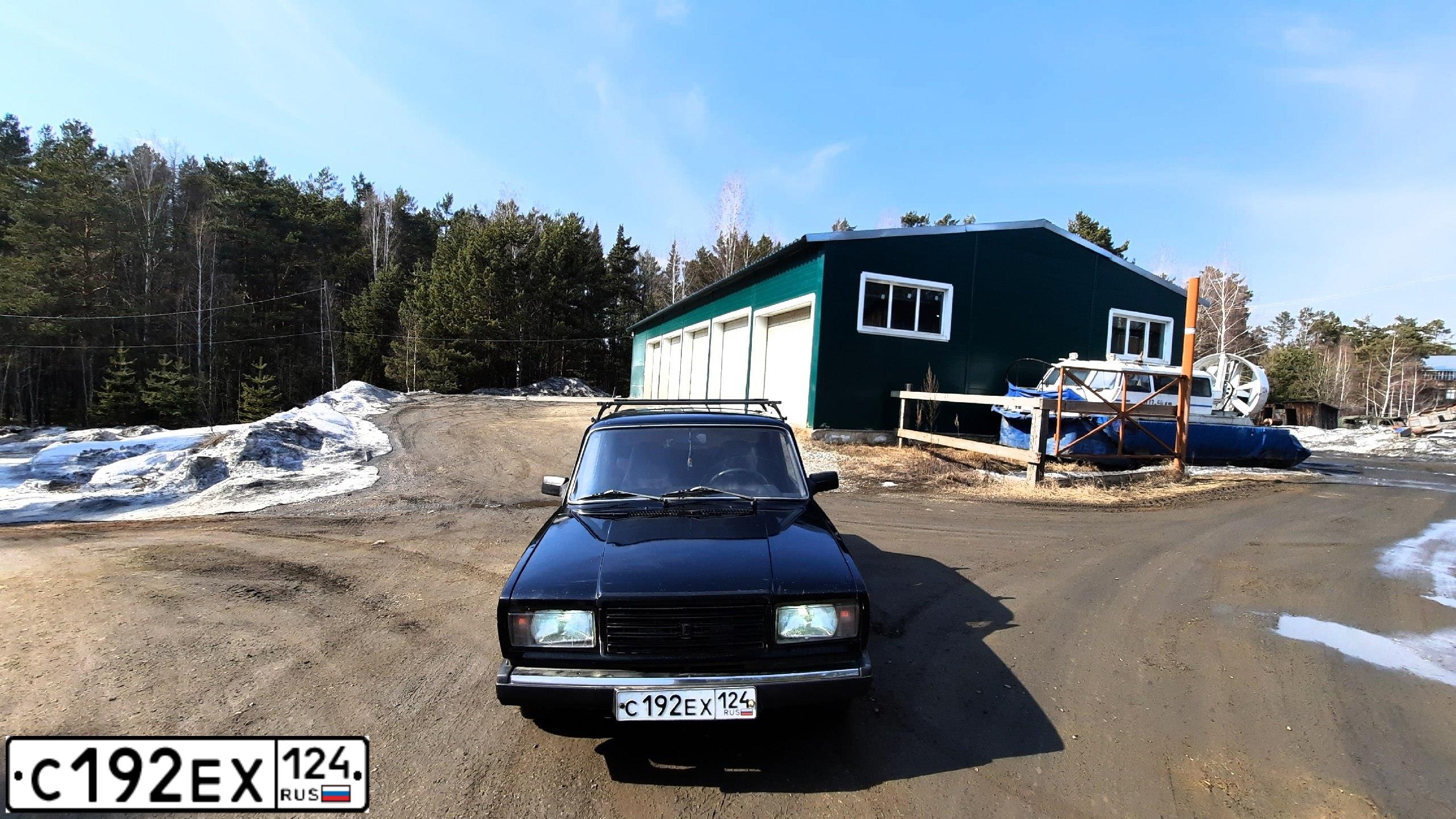 Фото автомобиля LADA 2107, 2010 — госномер С756УН124