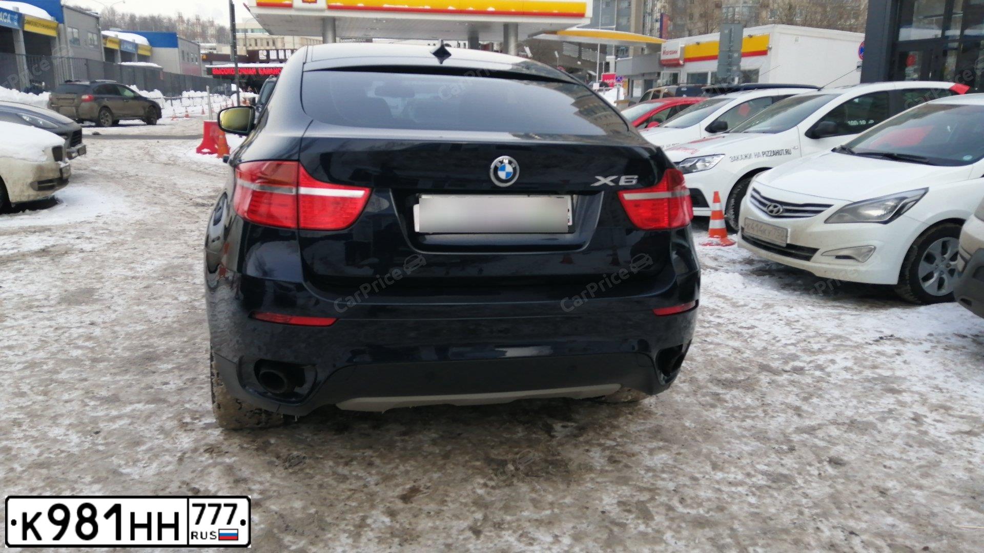 Фото автомобиля BMW X6, 2010 — госномер С548КА790. Цвет: синий