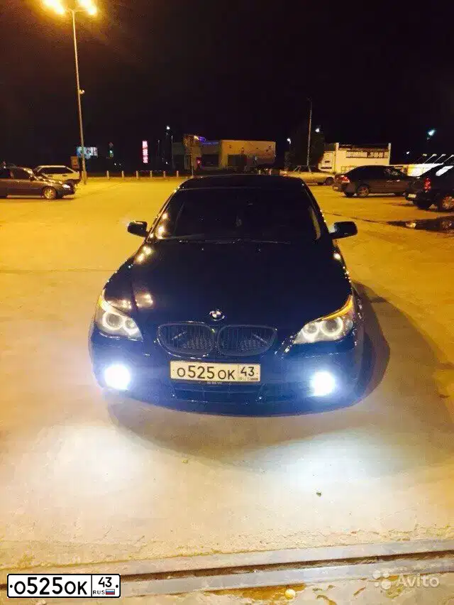 Фото автомобиля БМВ 525IА, 2006 — госномер М181УВ716. Цвет: ЧЕРНЫЙ