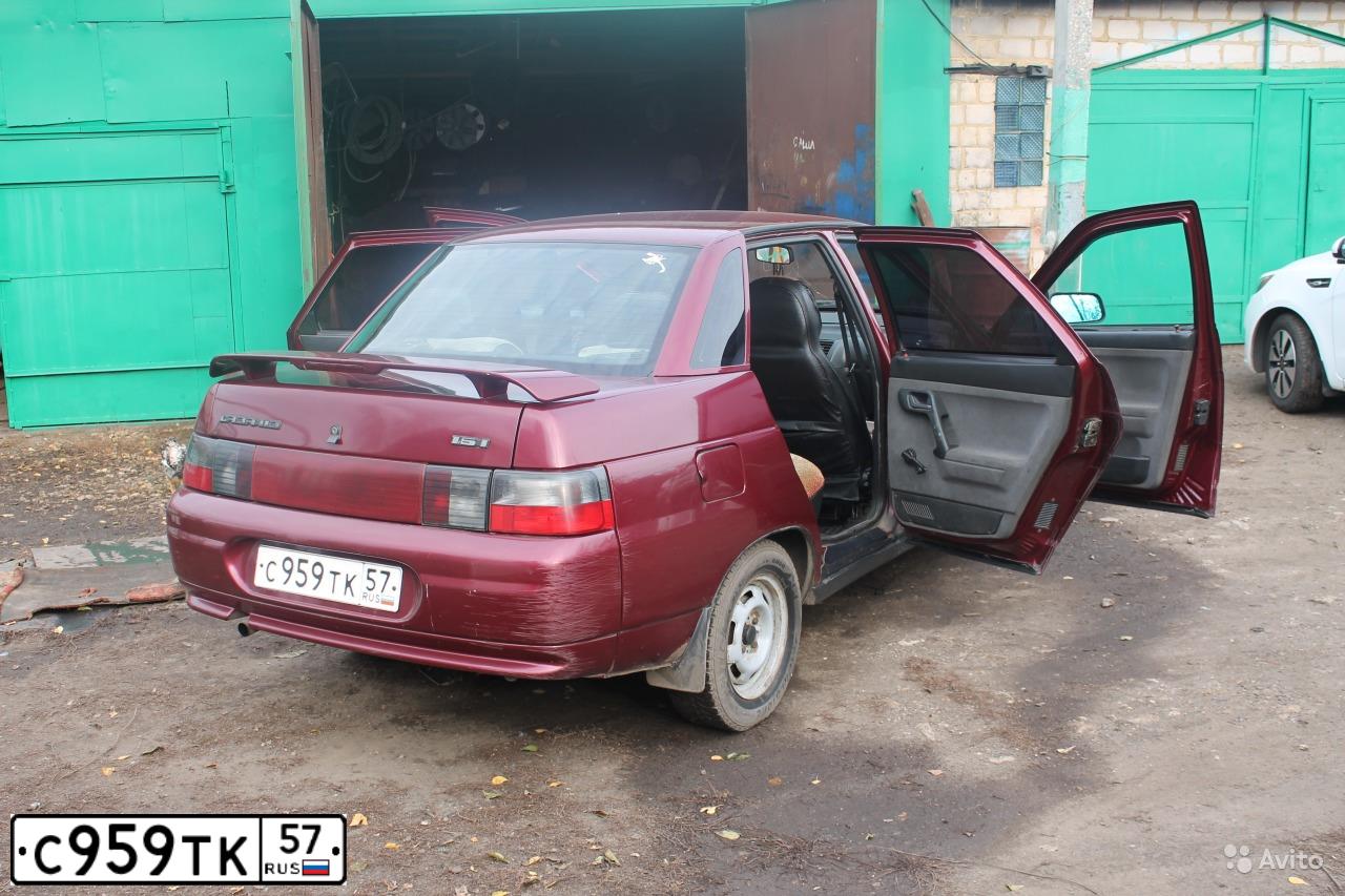 Фото автомобиля LADA 2110, 2005 — госномер С959ТК57. Цвет: ТЕМНО-МАЛИНОВЫЙ