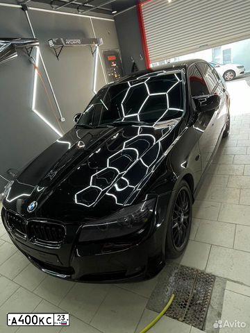 Фото автомобиля BMW SERIE 3, 2011 — госномер А400КС23. Цвет: ЧЕРНЫЙ