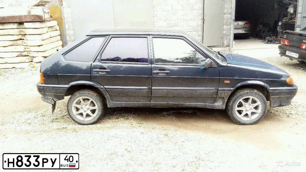Фото автомобиля LADA 2190 GRANTA, 2013 — госномер Н833РУ40. Цвет: СЕРЕБРИСТО-СЕРЫЙ