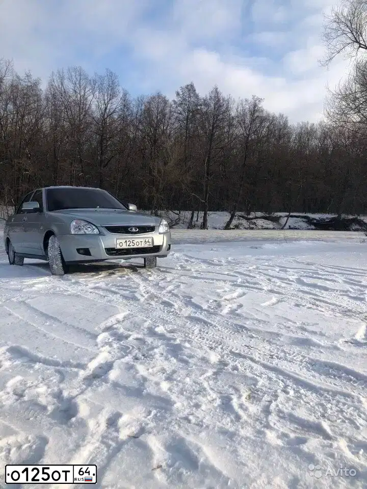Фото автомобиля LADA 2170 PRIORA, 2007 — госномер О125ОТ64. Цвет: СЕРЕБРИСТО-ГОЛУБОЙ