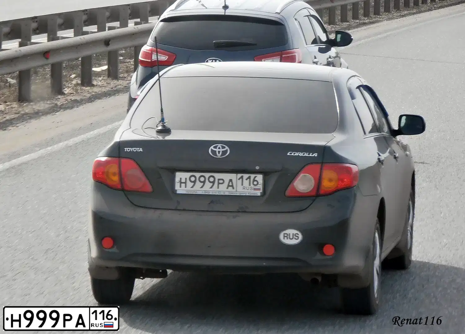 Фото автомобиля TOYOTA COROLLA, 2012 — госномер О277ЕО702. Цвет: Белый