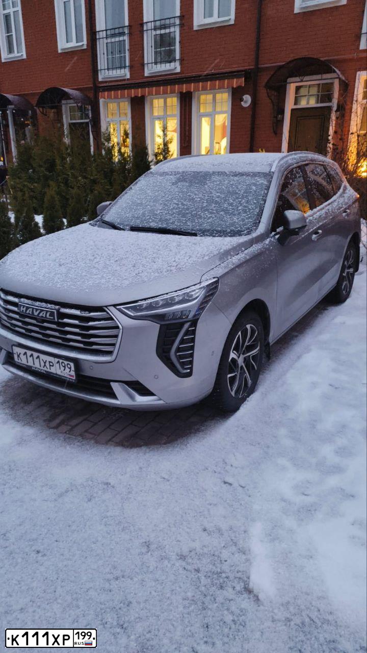 Фото автомобиля HAVAL JOLION, 2022 — госномер У508УР33. Цвет: СЕРЫЙ