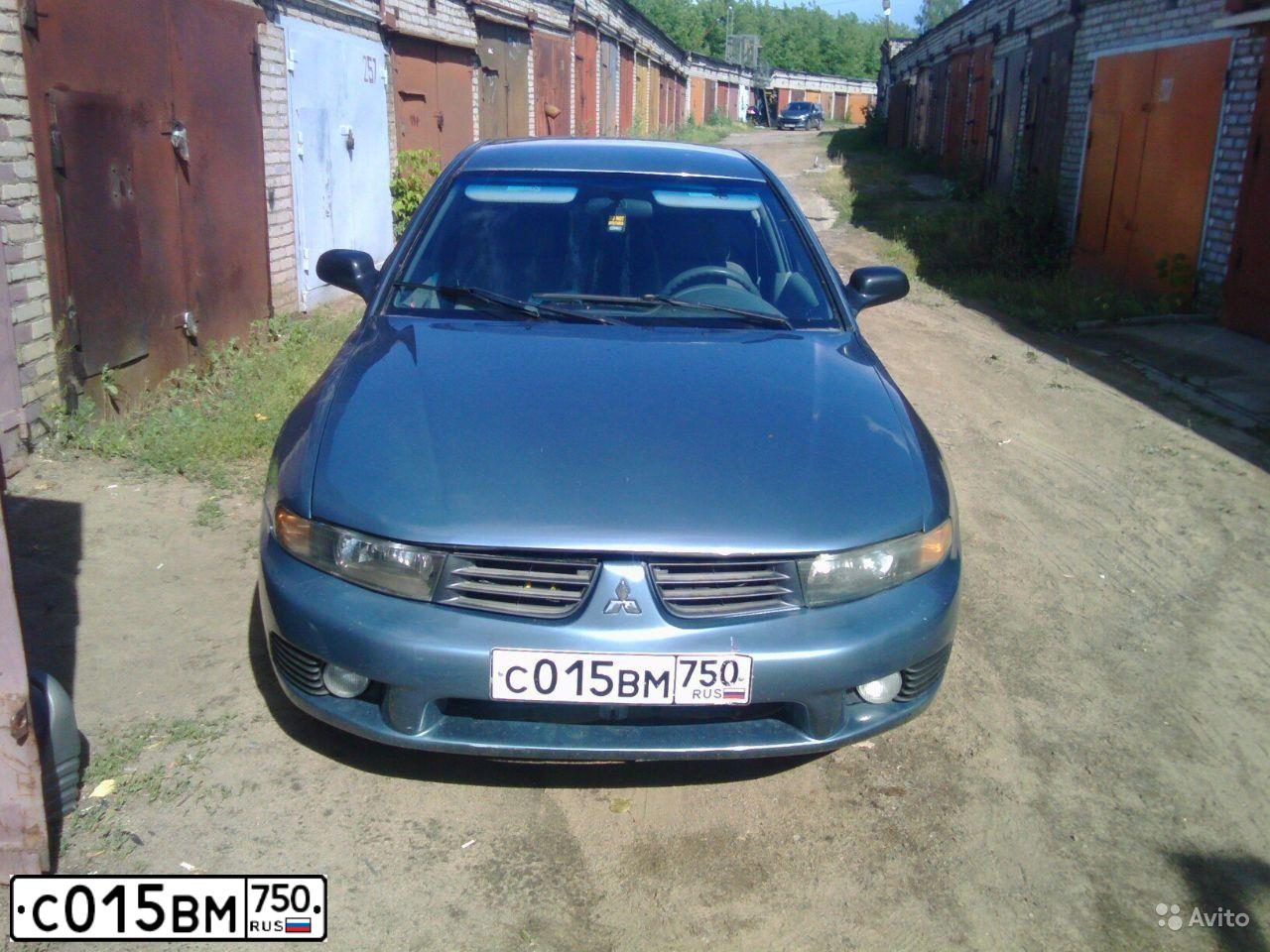 Фото автомобиля MITSUBISHI GALANT, 2003 — госномер С015ВМ750. Цвет: СЕРЫЙ