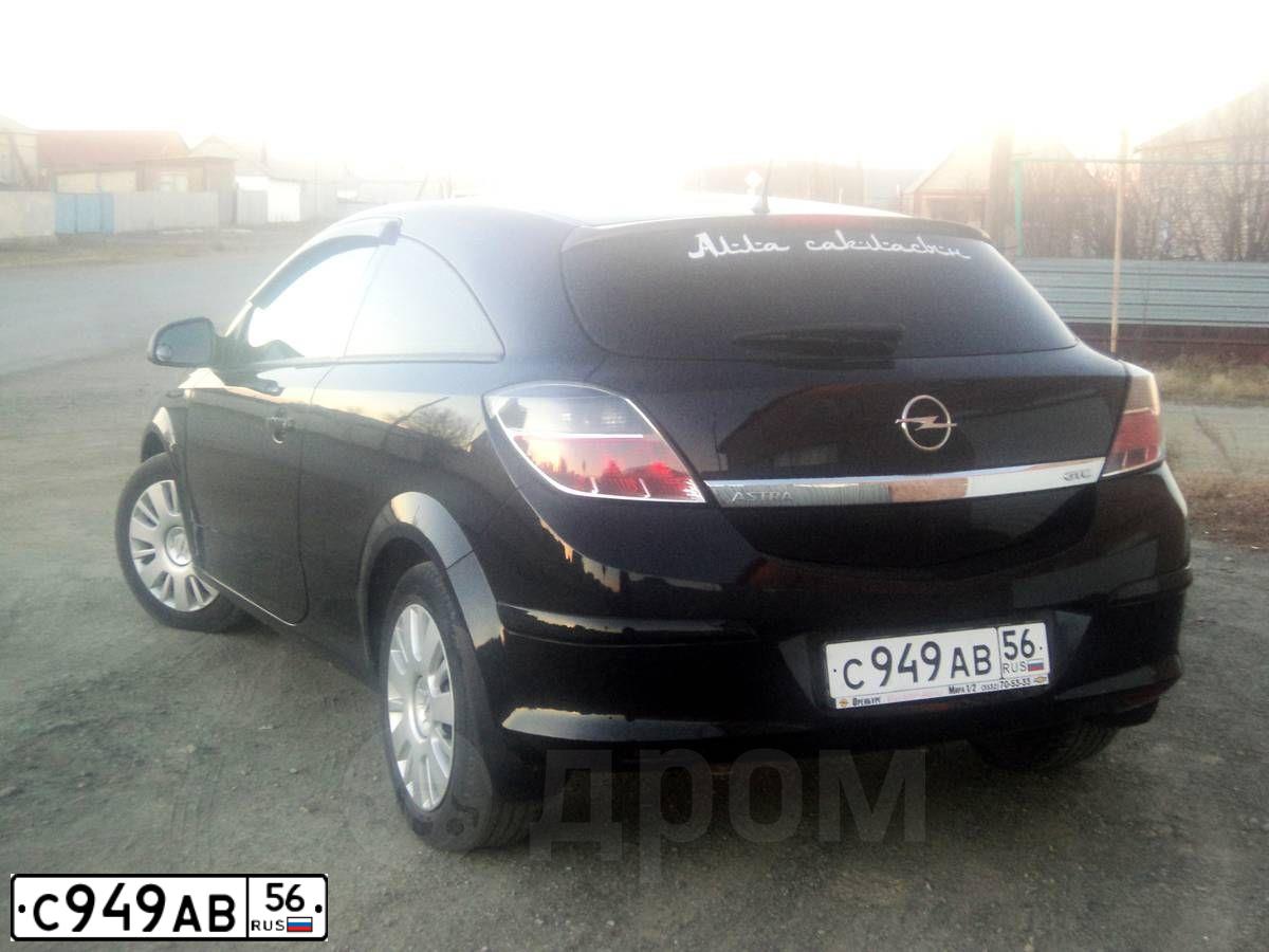 Фото автомобиля OPEL ASTRA, 2010 — госномер С949АВ56. Цвет: ЧЕРНЫЙ